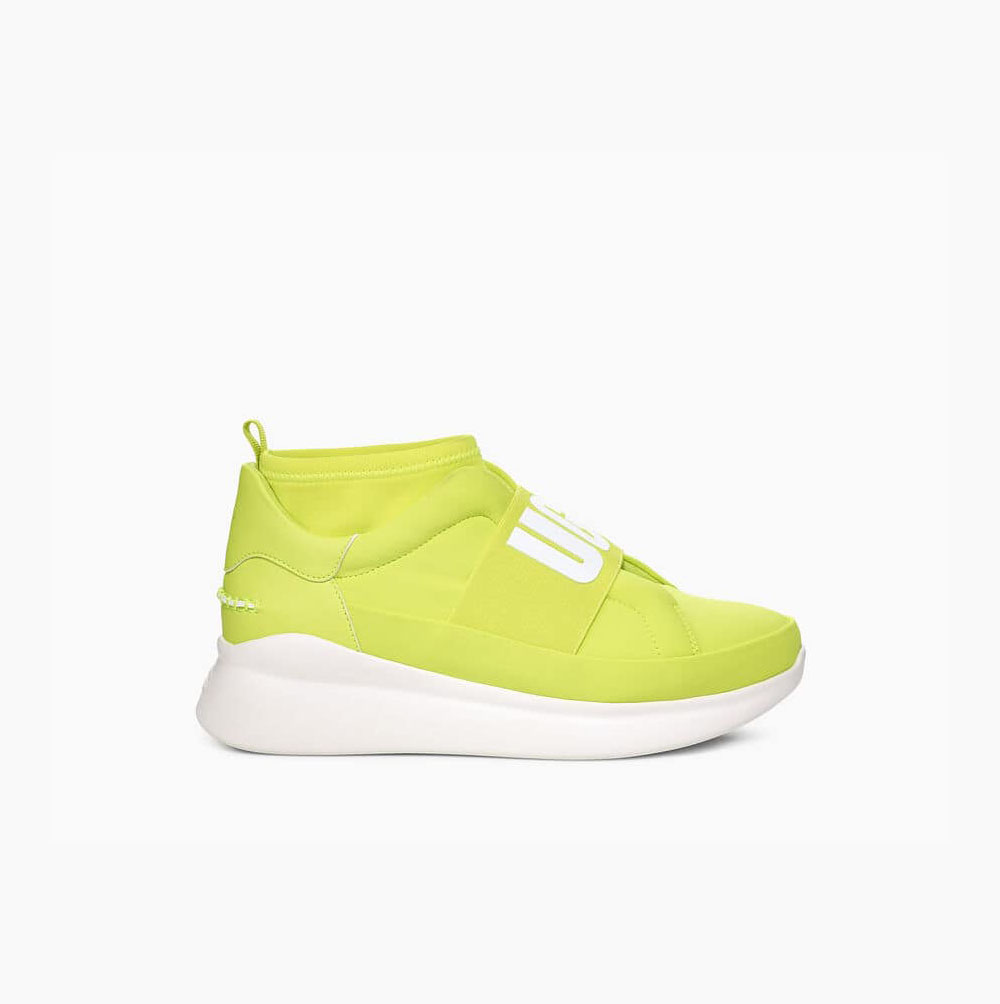 UGG Neutra Neon - Joggesko Dame - Gul (NO-E482)